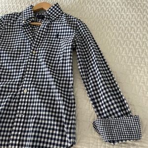 Ralph Lauren button down checkered shirt